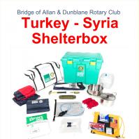 Volunteer Collection for Turkey and Syria Earthquake Shelter Boxes Saturday 18 February 2023 @ Tesco Dunblane and CoOp BoA, Sunday 19 @ Tesco Dunblane